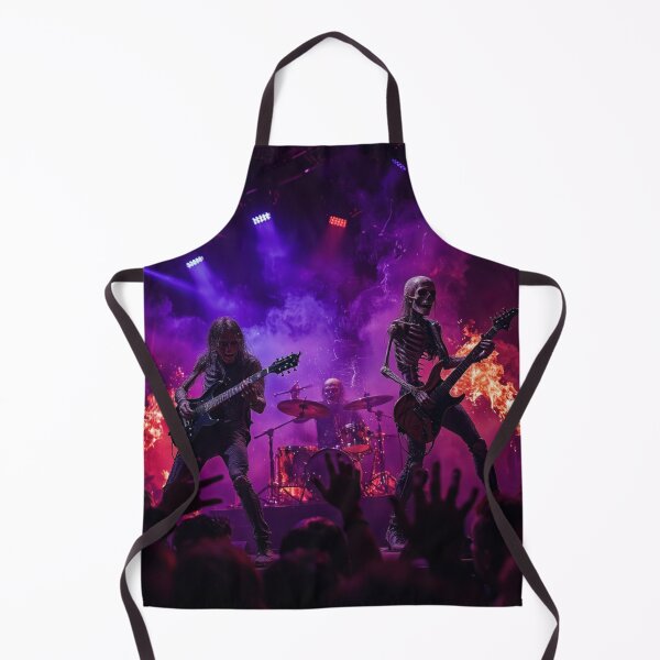 Item preview, Fiery Concert Skeleton iPhone® Tough Case designed and sold by Prosser87.