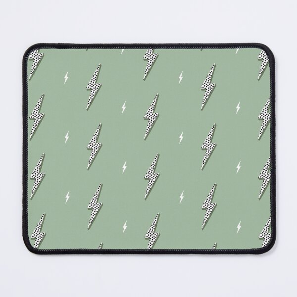 Item preview, dotted lightning strike bolt khaki vintage print designed and sold by Milatoo.