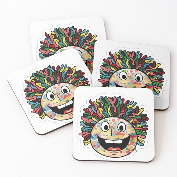 Artikelvorschau, Lustiges buntes Punktgesicht entworfen und verkauft von SteezeeStore.