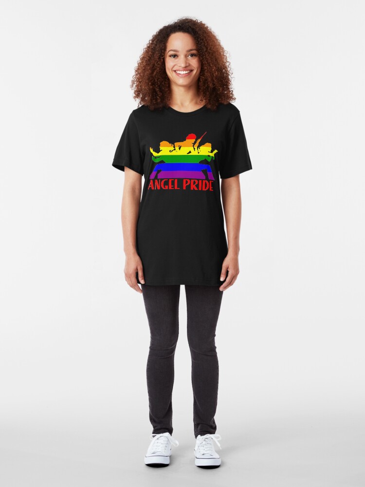 Alternate view of Angel PRIDE Slim Fit T-Shirt