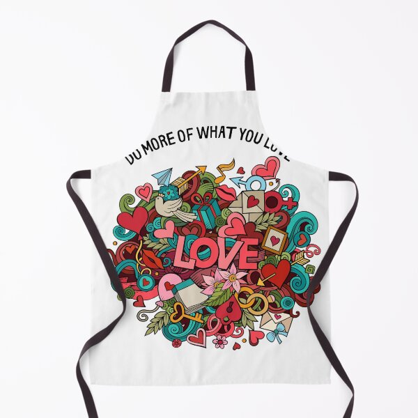 Item preview, Colorful Love Doodle Art designed and sold by Pigmentra.