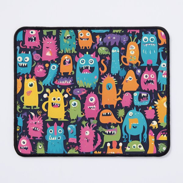Item preview, Monster Mania A Whimsical Chaos designed and sold by muitee.