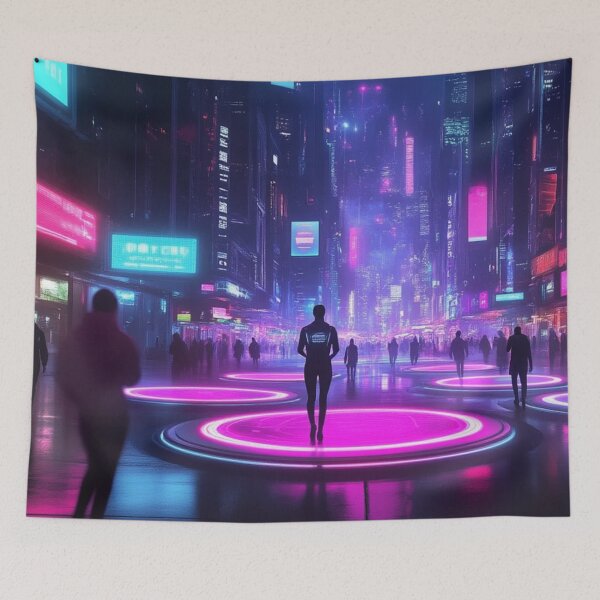 Item preview, Neon Gateways: The Teleportation Age designed and sold by eXtraHumans.