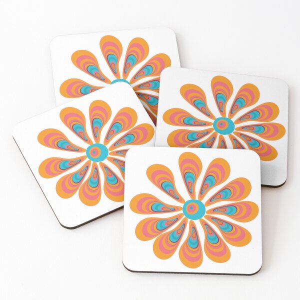 Item preview, Psychedelic 1960s Love Flower designed and sold by WandaRichards.