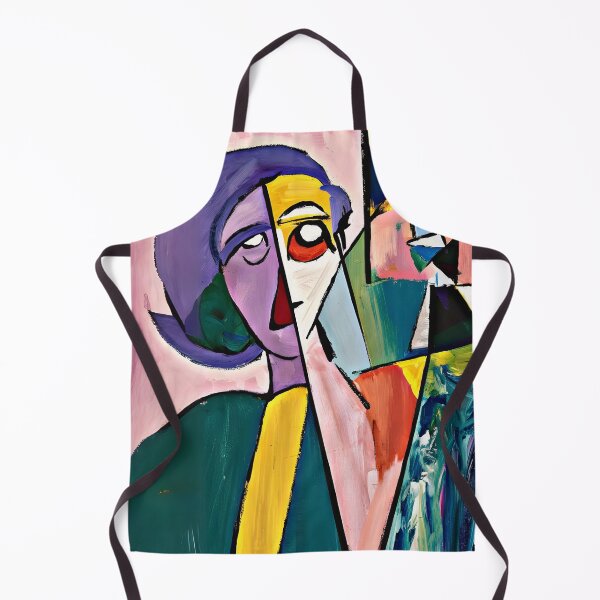 Artikelvorschau, Picasso-inspiriertes Selbstporträt entworfen und verkauft von Sizani.