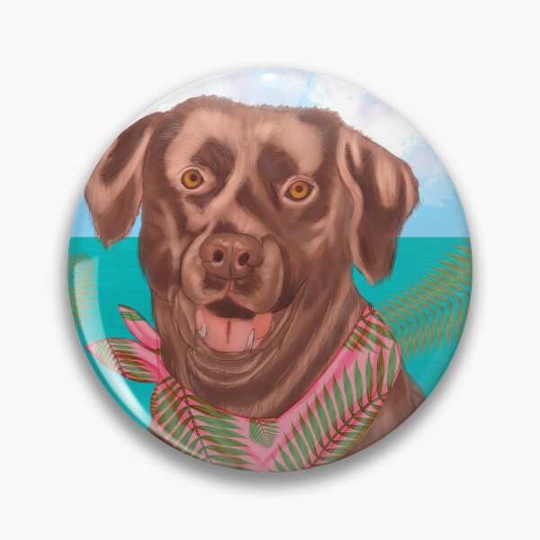 Item preview, brown dog designed and sold by pattegraphique.