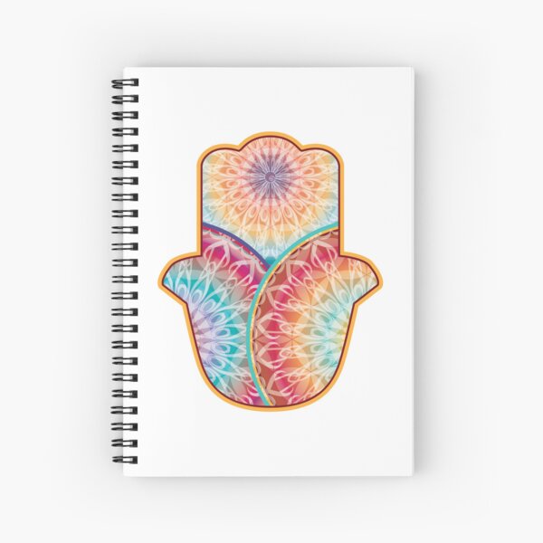 Hamsa Hand Spiral Notebook
