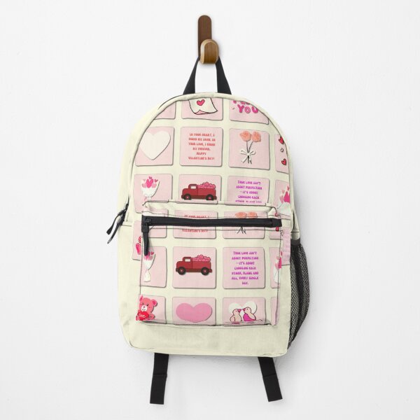 Item preview, Love Valentine's Day Love Icons | 3D Effect Mini Illustrations & Quotes | Romantic print design designed and sold by Rainbow Paws Garden.