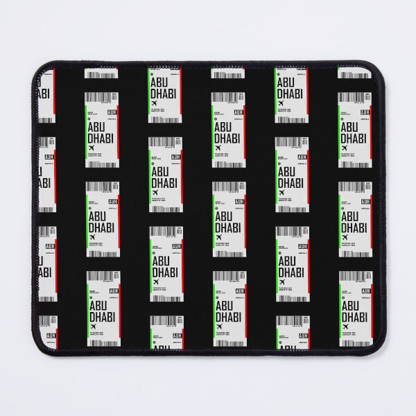 Item preview, Abu Dhabi Boarding Pass UAE Travel Ticket designed and sold by TulipaGraphics.