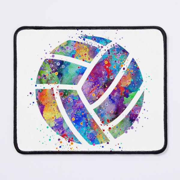 Item preview, Volleyball Watercolor Art Decor Sports Painting Gift designed and sold by LotusGifts.