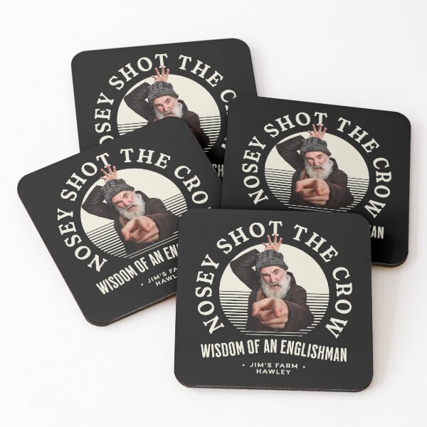 Item preview, Farmer Jim, Brassic, Nosey Shot the Crow, Steve Evets designed and sold by TheGingerEffect.