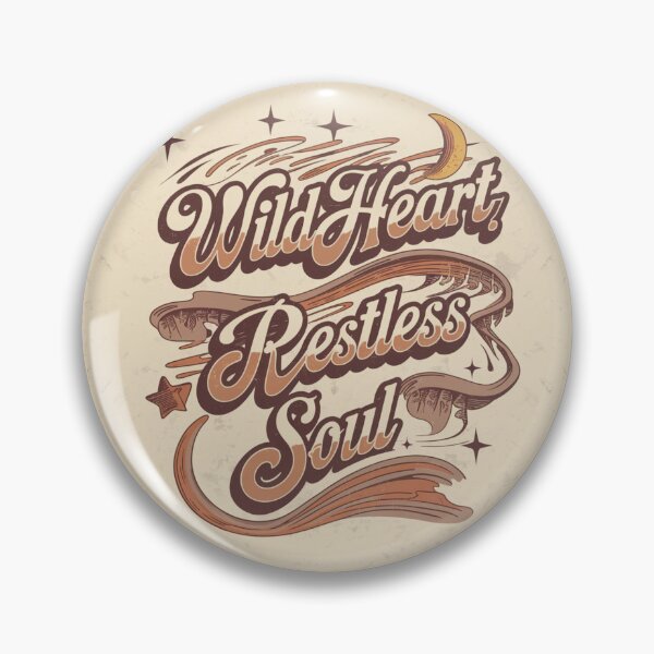 Item preview, Wild Heart,Restless Soul-Vintage Boho Tee designed and sold by CraftCharm.