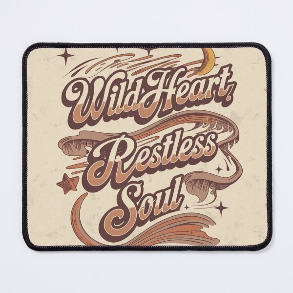 Item preview, Wild Heart,Restless Soul-Vintage Boho Tee designed and sold by CraftCharm.