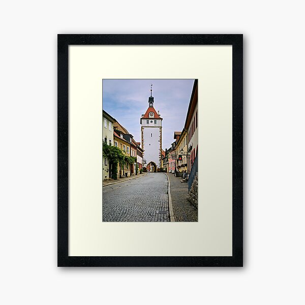 Item preview, City tower in Prichsenstadt designed and sold by MICHAEL KNIERIEME - PHOTOGRAPHY.