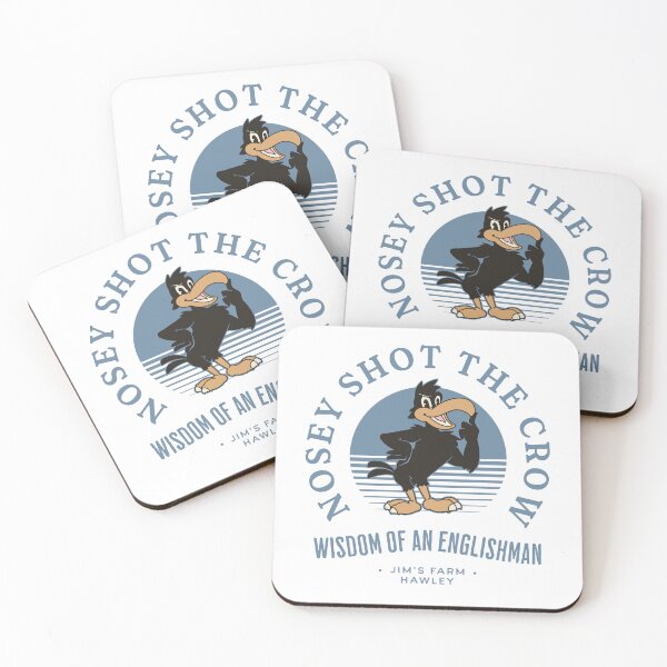 Item preview, Farmer Jim, Brassic, Nosey Shot the Crow, Steve Evets designed and sold by TheGingerEffect.