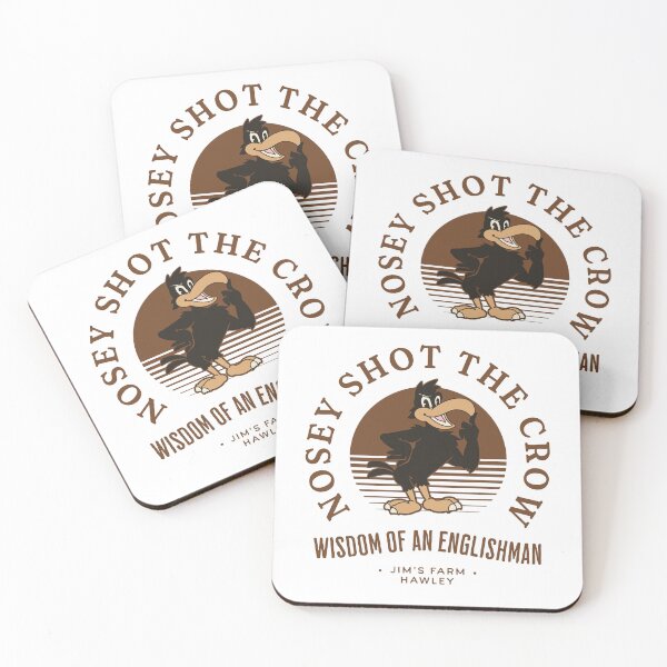 Item preview, Farmer Jim, Brassic, Nosey Shot the Crow, Steve Evets designed and sold by TheGingerEffect.