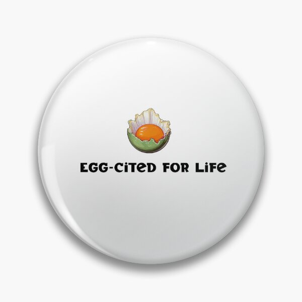 Item preview, Egg-cited for Life designed and sold by Me Me Studios.