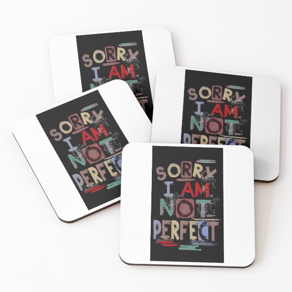 Item preview, sorry im not perfect quotes designed and sold by MAX MILLER.