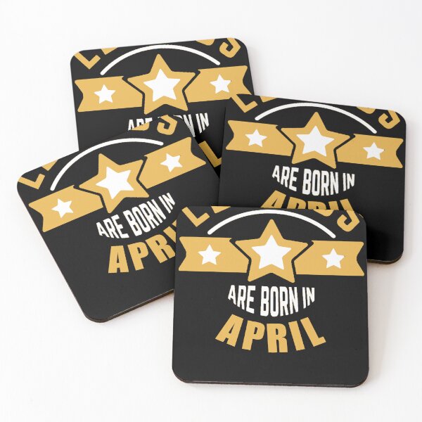 Item preview, Legends Are Born in April designed and sold by Bambobox.
