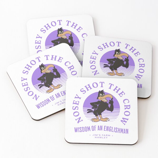 Item preview, Farmer Jim, Brassic, Nosey Shot the Crow, Steve Evets designed and sold by TheGingerEffect.