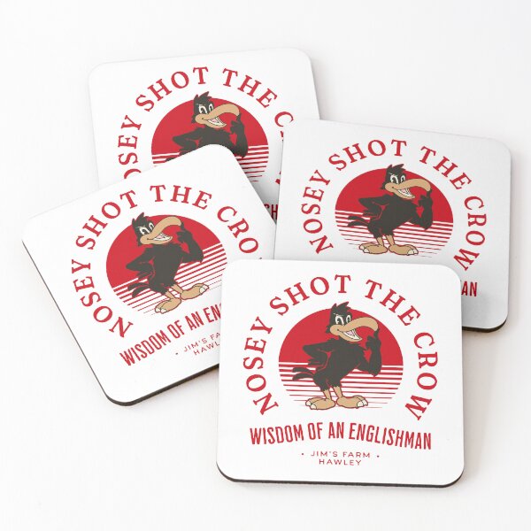 Item preview, Farmer Jim, Brassic, Nosey Shot the Crow, Steve Evets designed and sold by TheGingerEffect.