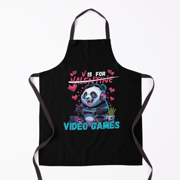 Item preview, V Is For Video Games Valentines Day Gamer designed and sold by diixtarshop.