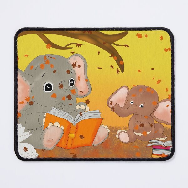 Item preview, Elephants and reading designed and sold by pattegraphique.