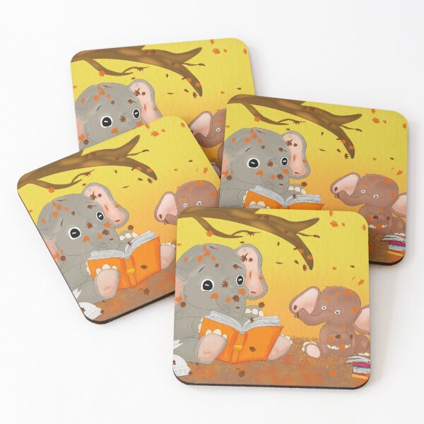 Item preview, Elephants and reading designed and sold by pattegraphique.