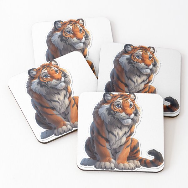Item preview, tiger designed and sold by Stickermagician.