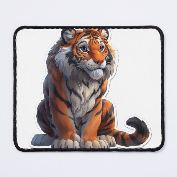 Item preview, tiger designed and sold by Stickermagician.