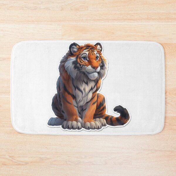 Item preview, tiger designed and sold by Stickermagician.