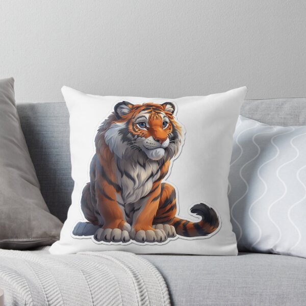 Item preview, tiger designed and sold by Stickermagician.