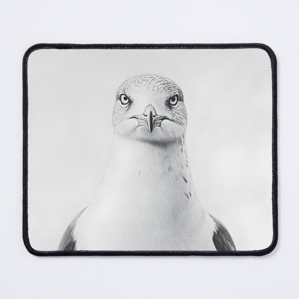 Item preview, Realistic Seagull Pencil Drawing designed and sold by Pencil-Art.