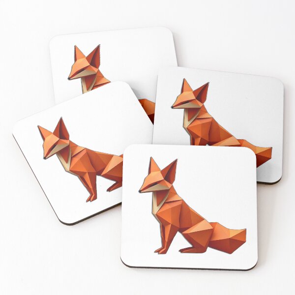 Item preview, Geometric Fox – Modern Polygon Art designed and sold by AdaMerch.