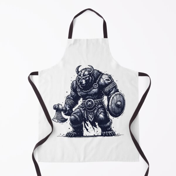 Item preview, War Bear Viking Warrior Vintage designed and sold by TomFrontierArt.