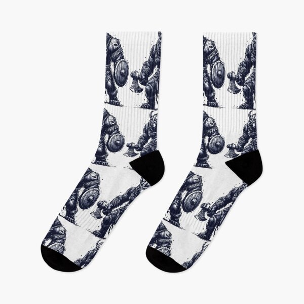 Item preview, War Bear Viking Warrior Vintage designed and sold by TomFrontierArt.