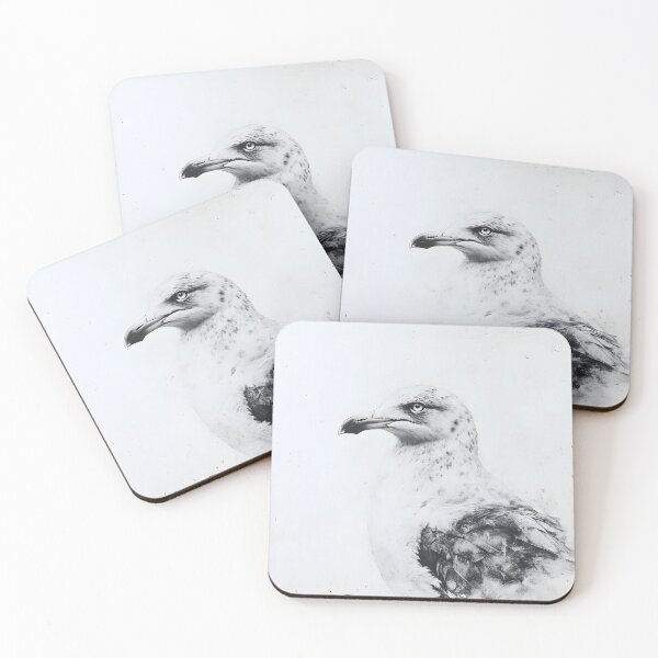 Item preview, Realistic Seagull Pencil Drawing designed and sold by Pencil-Art.