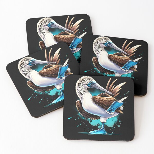 Item preview, Dancing Blue Footed Booby Bird Lover Watcher Birding designed and sold by Kimberley King Art  King Art.