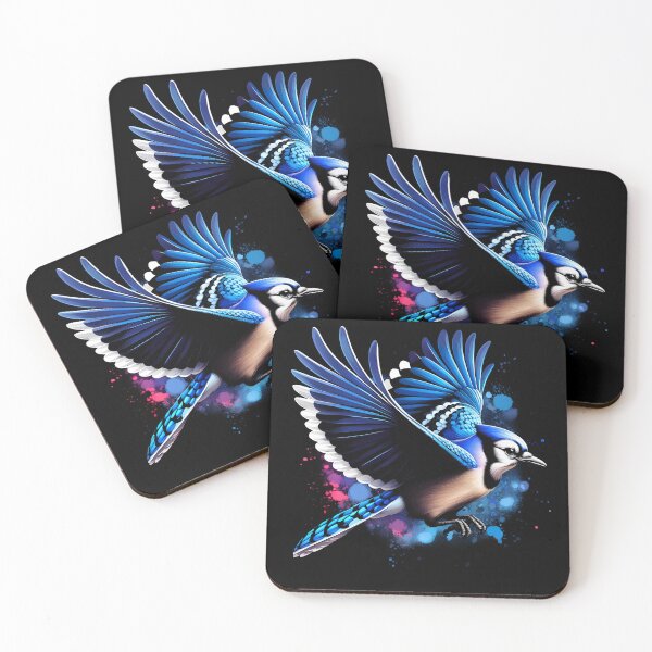Item preview, Blue Jay Cyanocitta Cristata Bird Lover Watcher Birding designed and sold by Kimberley King Art  King Art.