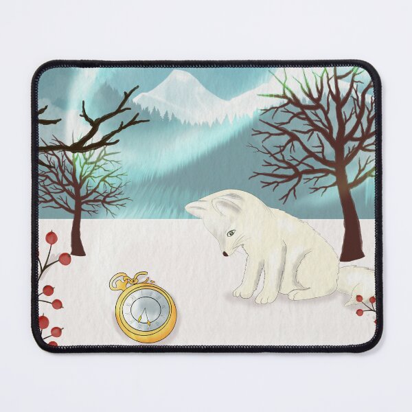 Item preview, White fox in winter designed and sold by pattegraphique.