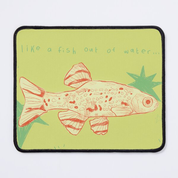 Item preview, like a fish out of water… designed and sold by lillyciuciuart.