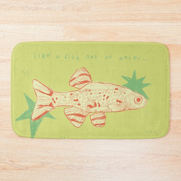 Item preview, like a fish out of water… designed and sold by lillyciuciuart.