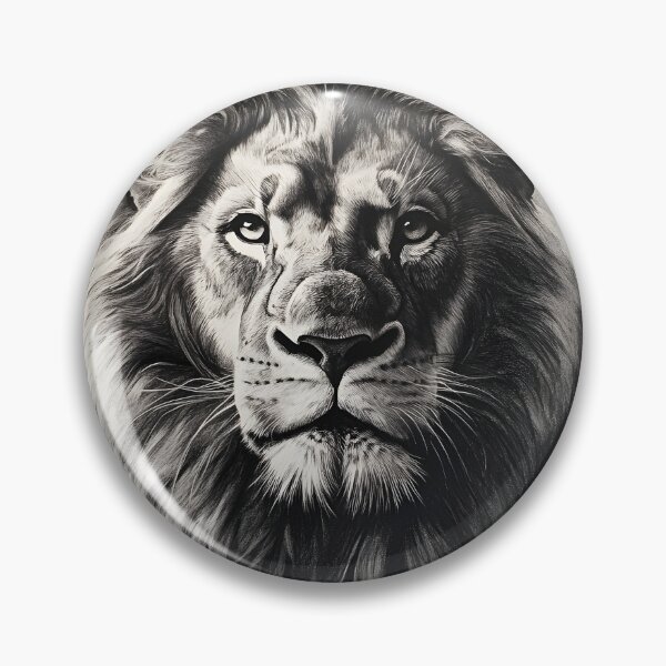 Item preview, Realistic lion pencil drawing designed and sold by Pencil-Art.