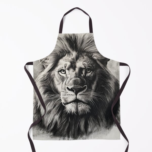 Item preview, Realistic lion pencil drawing designed and sold by Pencil-Art.