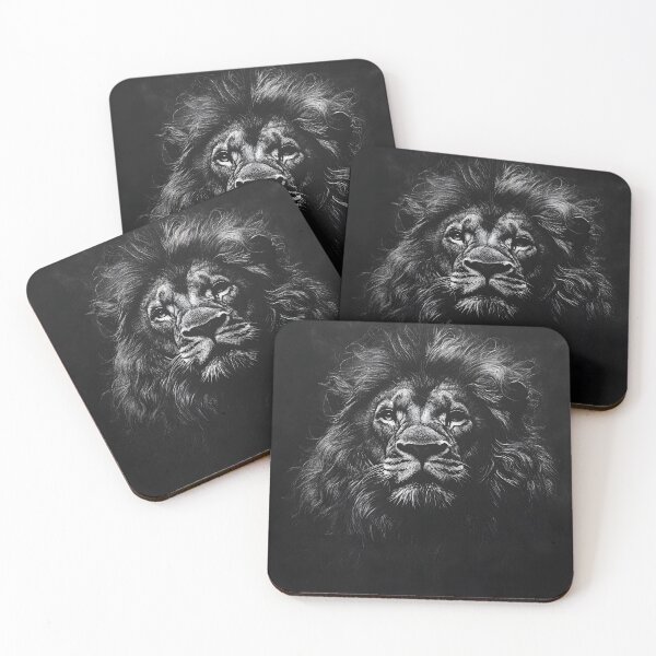 Item preview, Realistic lion pencil drawing designed and sold by Pencil-Art.