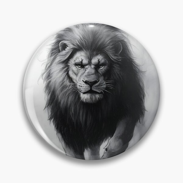 Item preview, Realistic lion pencil drawing designed and sold by Pencil-Art.