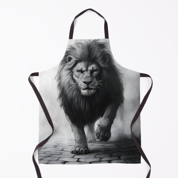 Item preview, Realistic lion pencil drawing designed and sold by Pencil-Art.