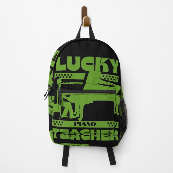 Item preview, Lucky Piano Teacher, St Patrick Piano Gift, I love play piano, Jazz , Blues Music,Piano Lover, designed and sold by KolorellaS.