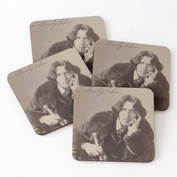 Item preview, Oscar Wilde Vintage Poster - Victorian Witty Poet designed and sold by TuncGK.
