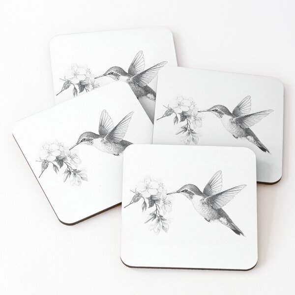 Item preview, Realistic Humming bird Pencil Drawing designed and sold by Pencil-Art.